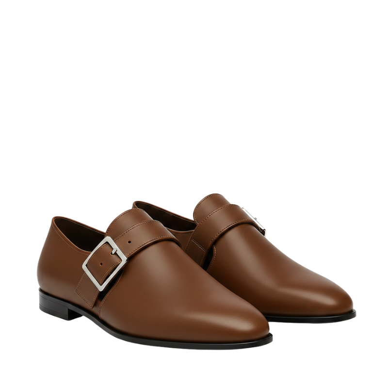Mamie Frye Loafers in Brown