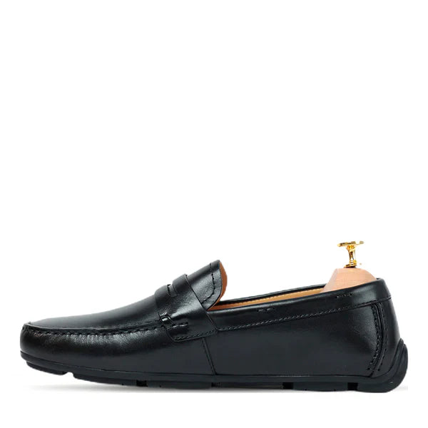 Blue Driving Moccasins