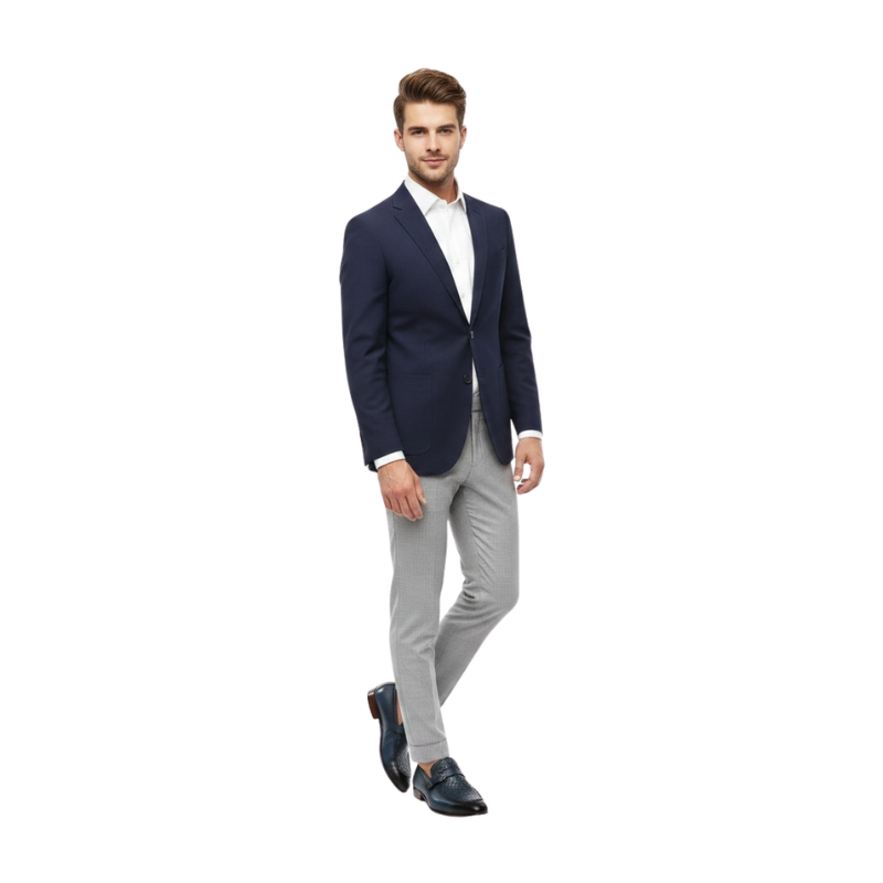 Midnight Weave Monk Strap Loafers