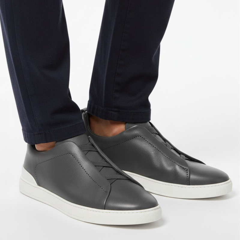 Minimalist Urban Style Tripple Stitch Sneakers