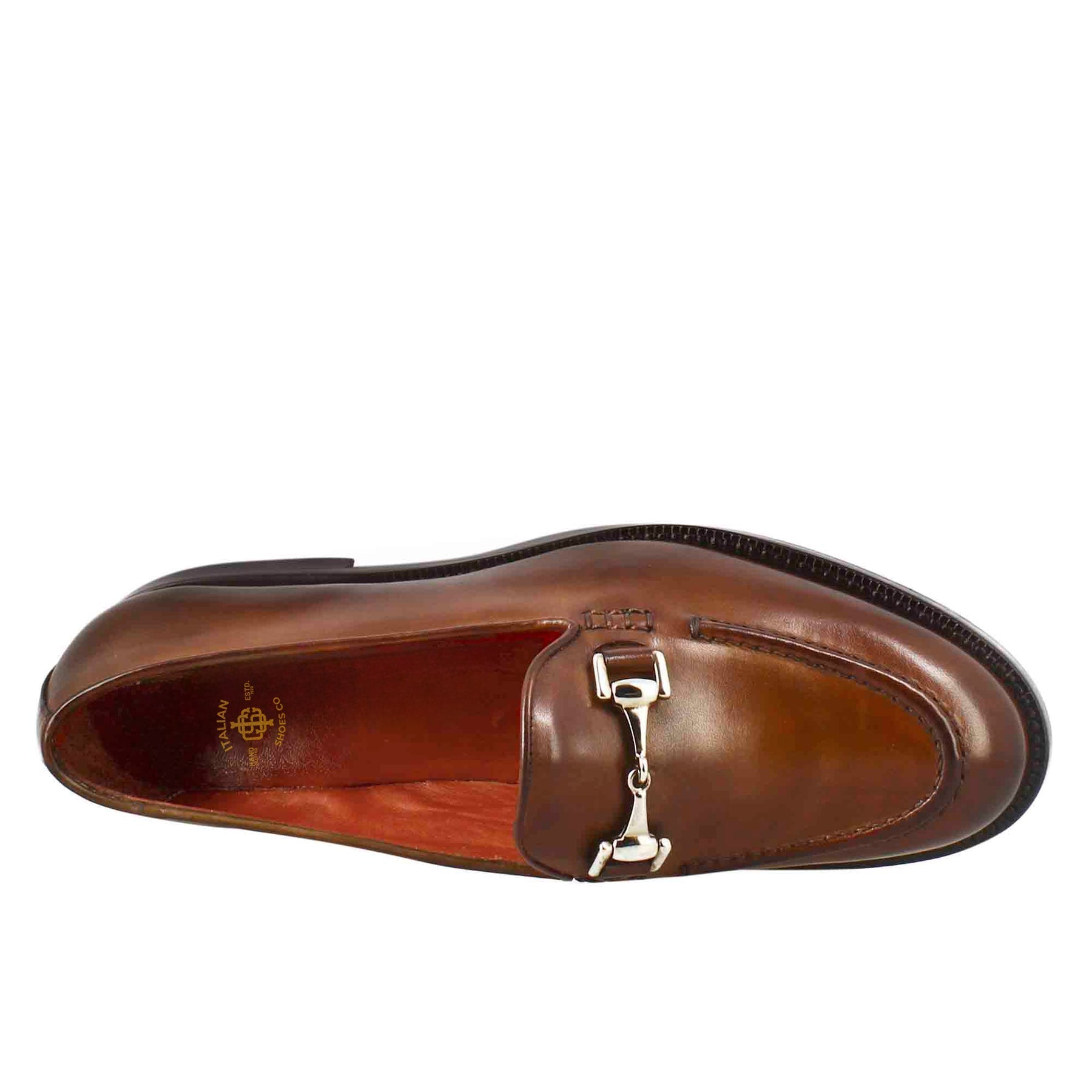 Women's Moccasin in Brown Leather