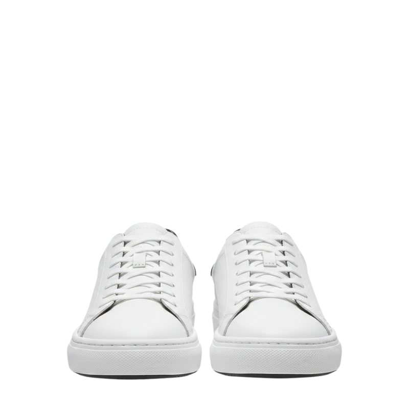 Modern Purity Contrast Luxury Sneakers