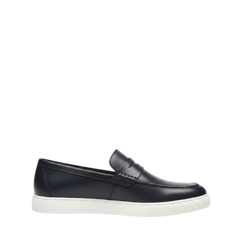 Monarch Flow Contrast Sole Penny Loafers
