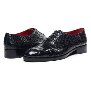 Onyx Croc Luxe Regal Majesty Oxford