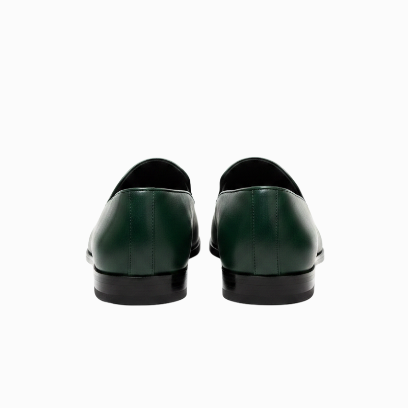 Polished Leather Italian Loafers For Daily Comfort