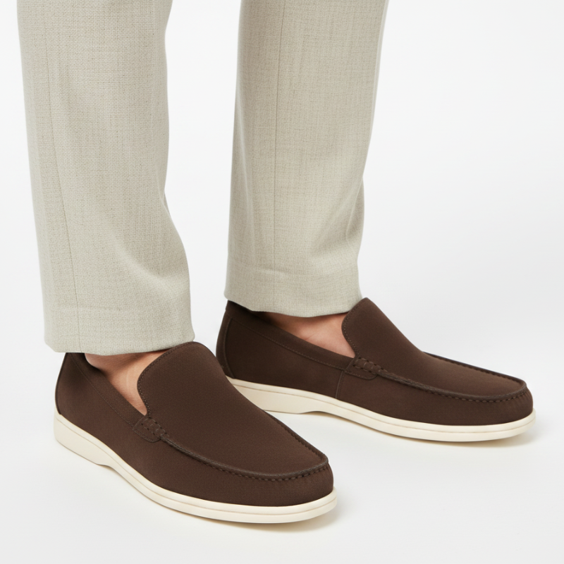 Hybrid Suede Italian Edition Comfort Style Loafers