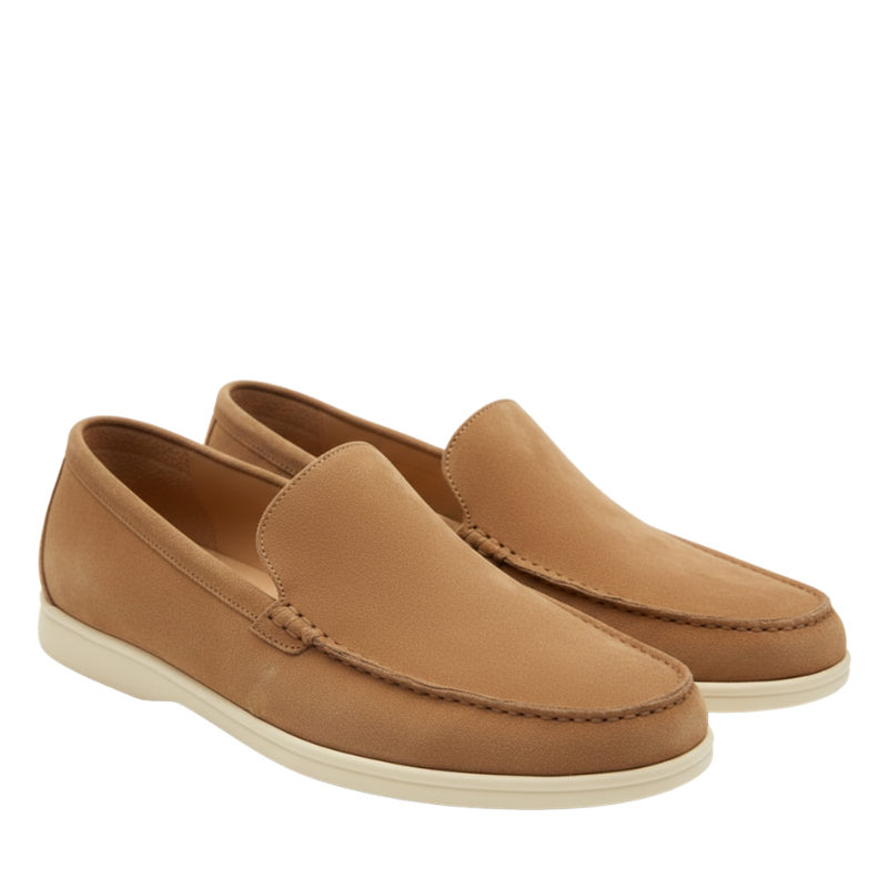 Hybrid Suede Italian Edition Comfort Style Loafers