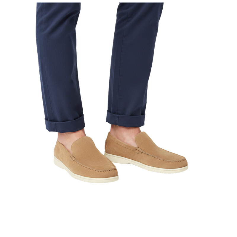 Hybrid Suede Italian Edition Comfort Style Loafers