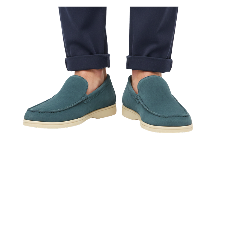 Hybrid Suede Italian Edition Comfort Style Loafers