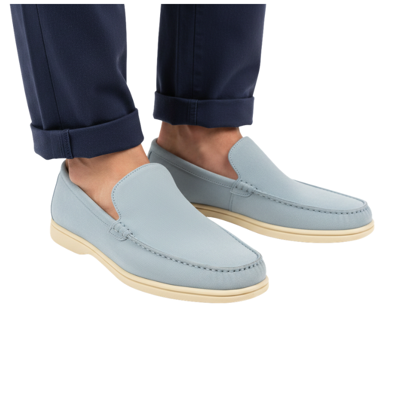 Hybrid Suede Italian Edition Comfort Style Loafers