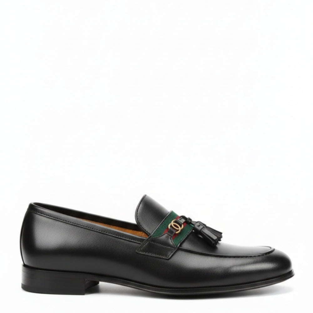 Regal Monaco Web Tassel Leather Loafers