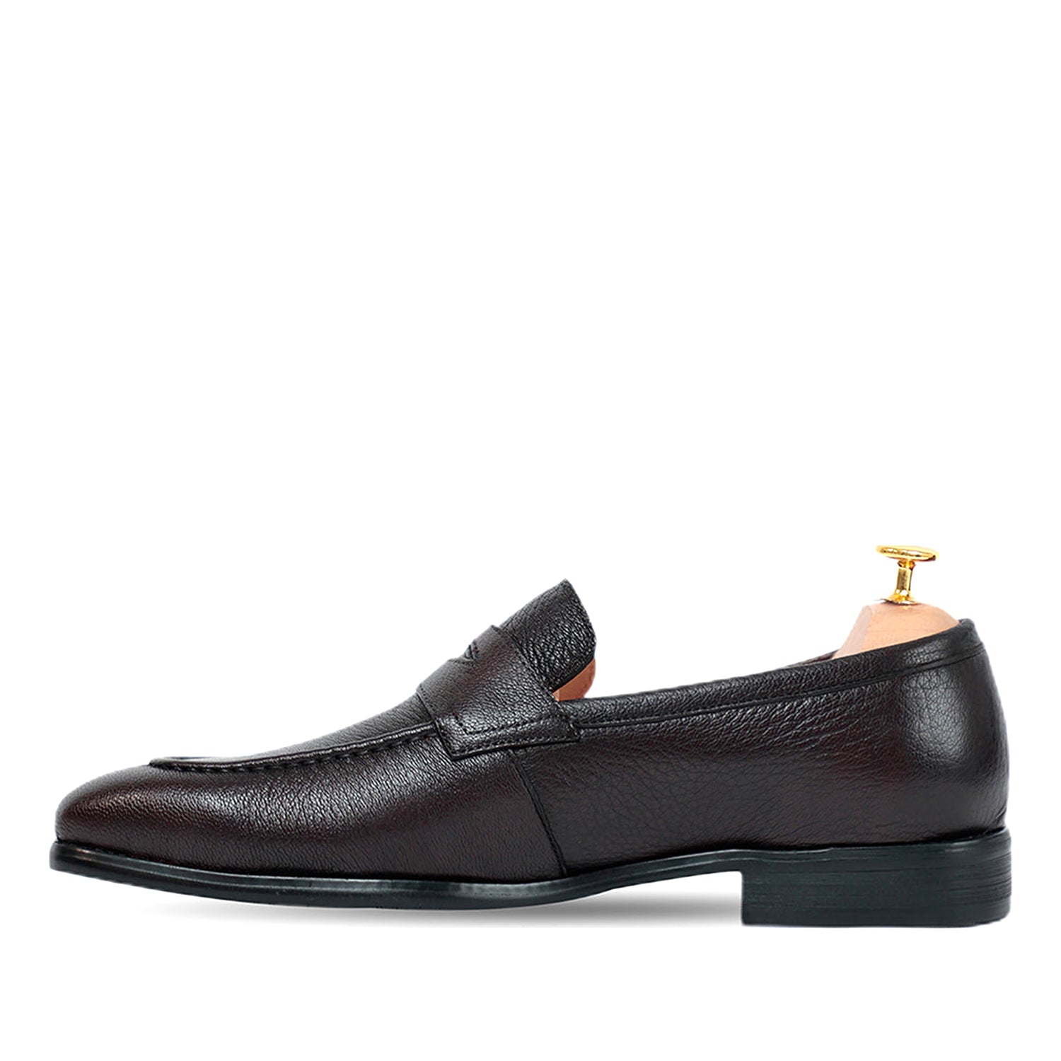 Ripper Grain Brown Penny Loafer