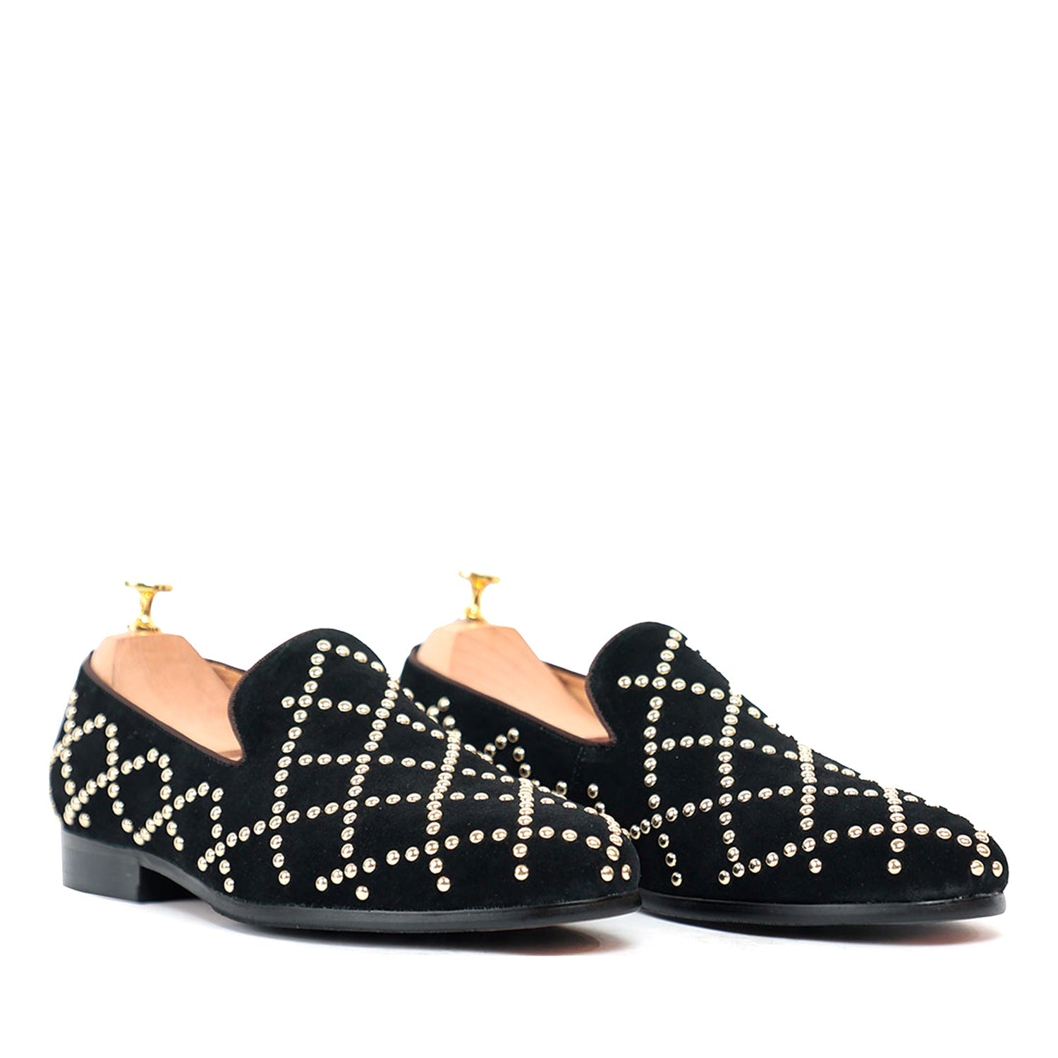 Rocky Studded Black Shoes