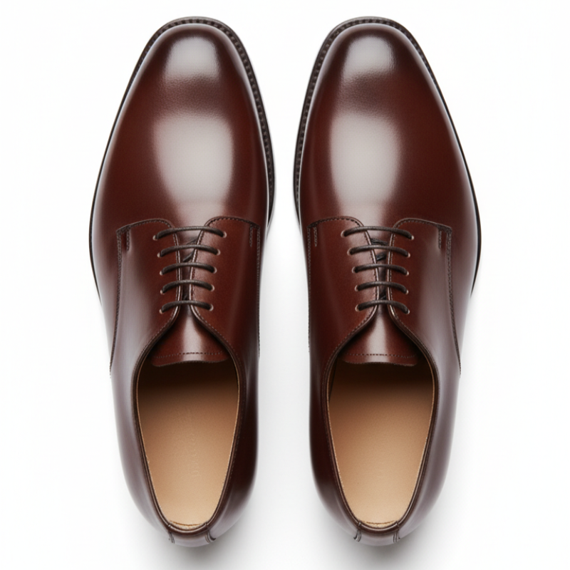 Royal Burnished Italian Oxford Shoes