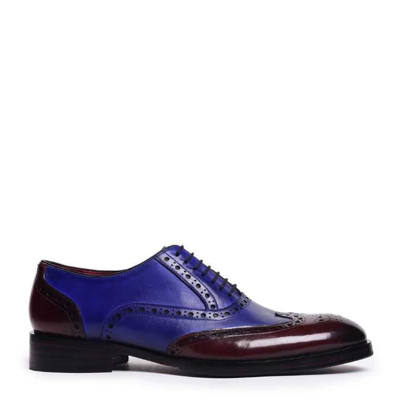 Royal Azure Heritage Wingtip Brogue Oxford