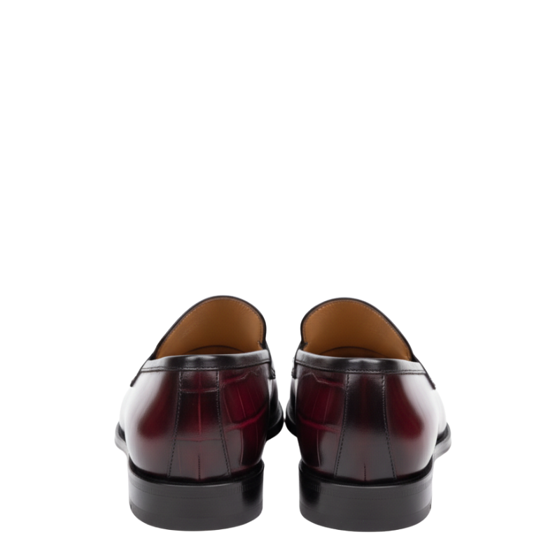 Eminence Regal Croc Penny Loafer