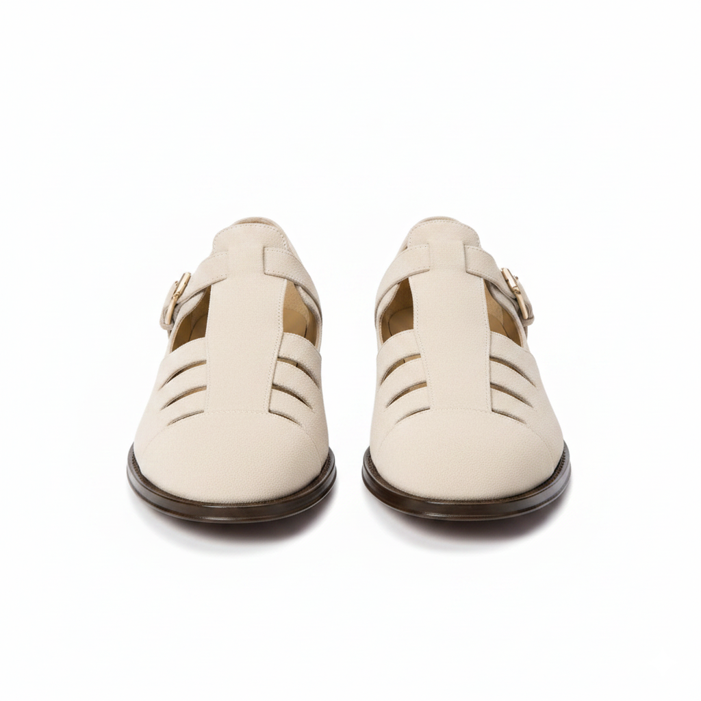 Sahara Dusk Ventilated Suede Sandal