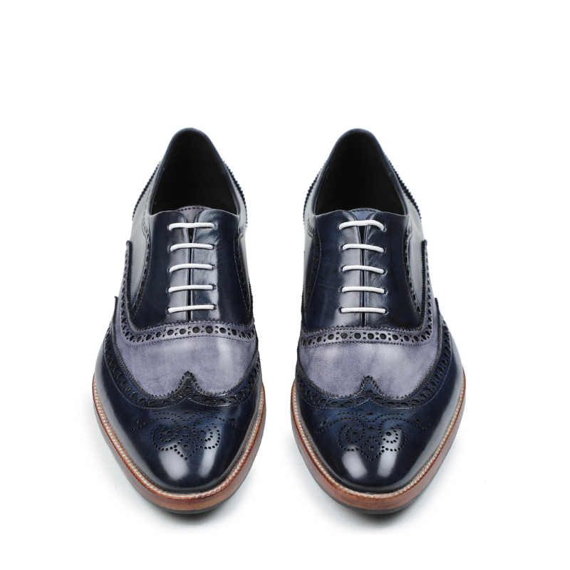Sapphire Ash Wingtip Brogue Oxford