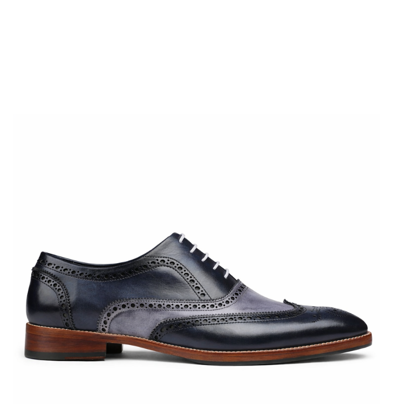 Sapphire Ash Wingtip Brogue Oxford
