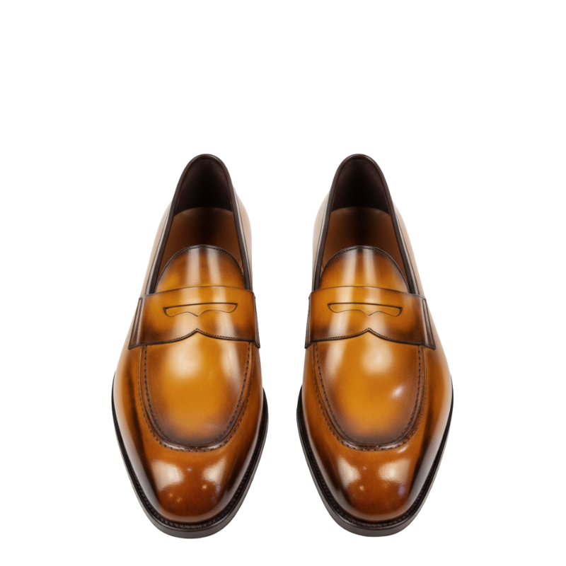 Classic Siena Burnished Penny Loafers