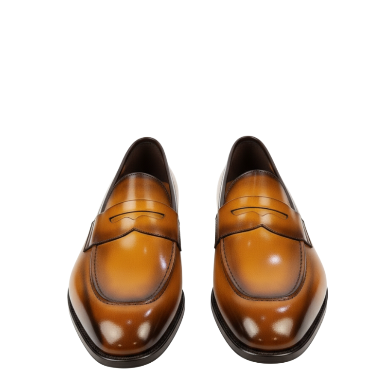 Classic Siena Burnished Penny Loafers