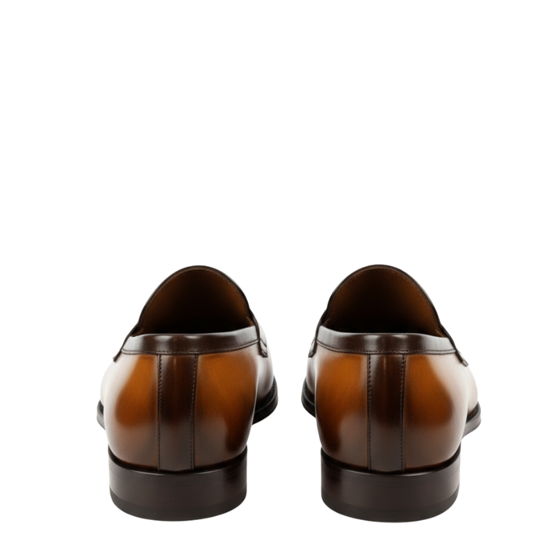 Classic Siena Burnished Penny Loafers