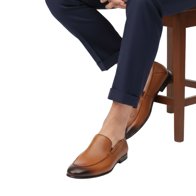 Smooth slip on silhouette Gradient Luxe Loafers