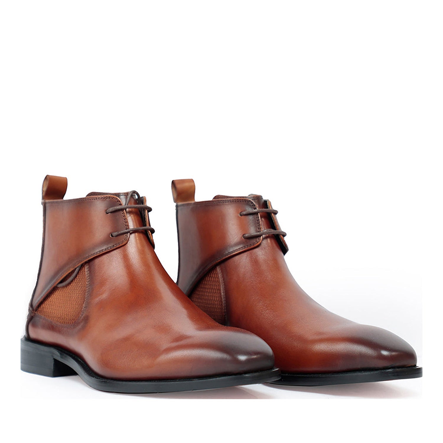 Stanford Chukka Black Shoes
