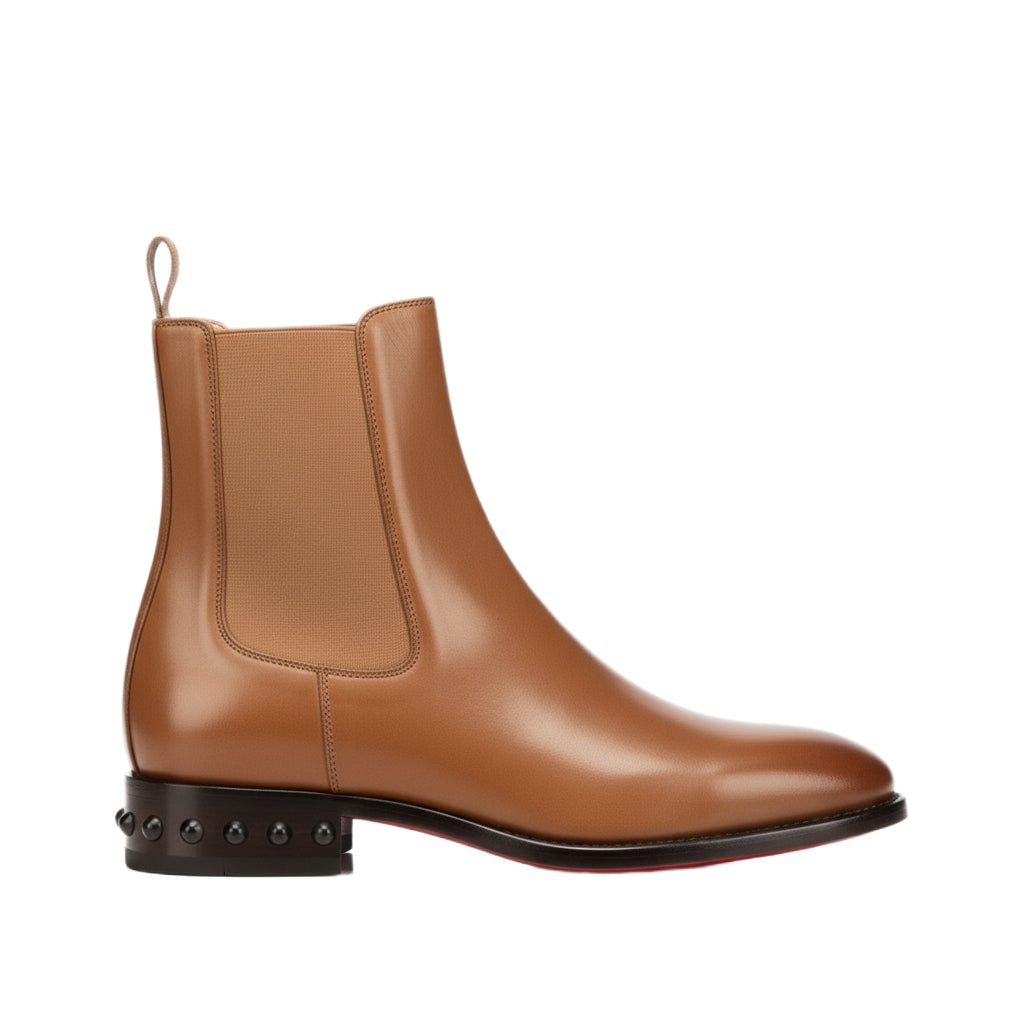 Coal Leather Black Chelsea Boots