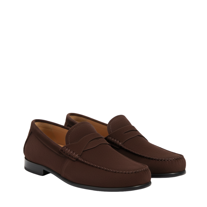 Luxury Suede Heritage Penny strap Moc Loafers