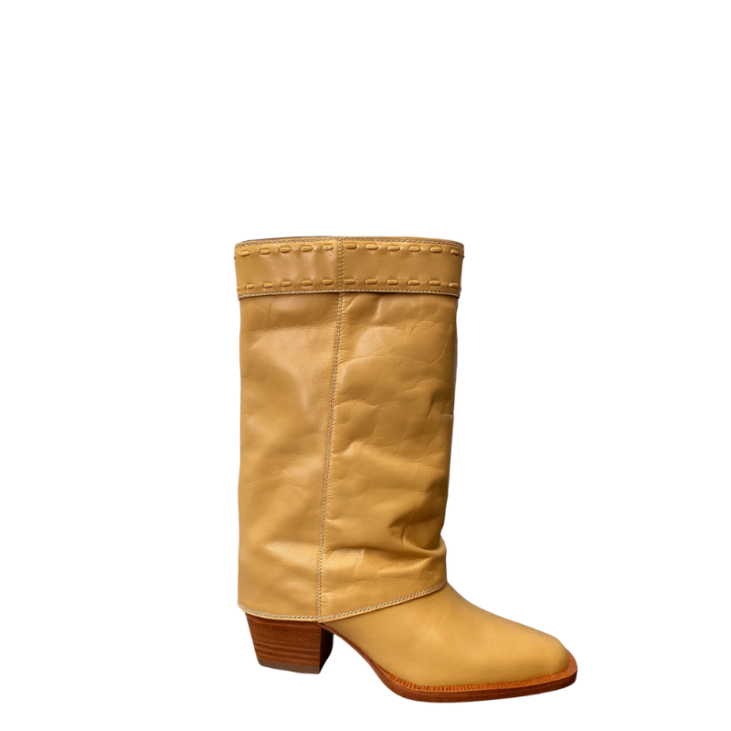 Luxury Leather Wide Fit Ankle Boots for Women's