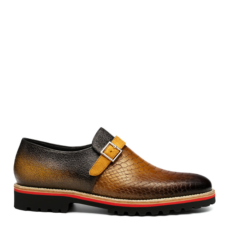 Italian Premium Leather Monk Shoe for Men