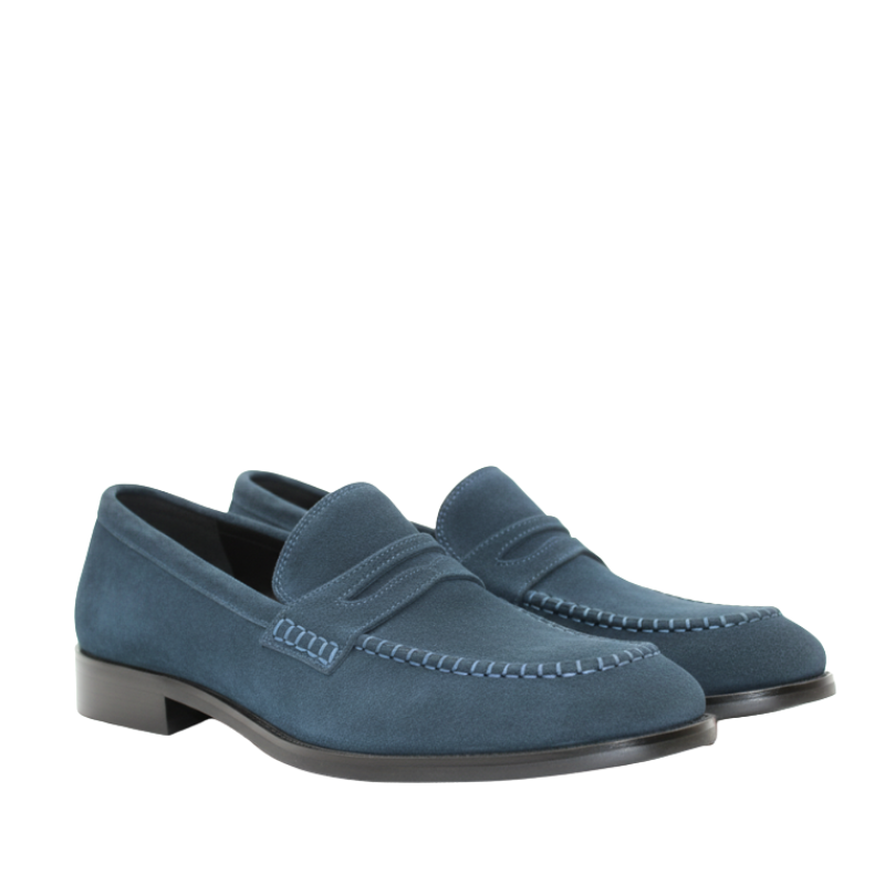 Men Classic Suede Penny Loafer