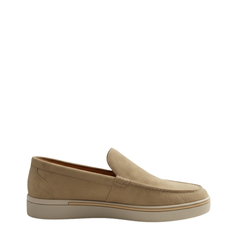 Italian Suede Casual Slip On Loafers
