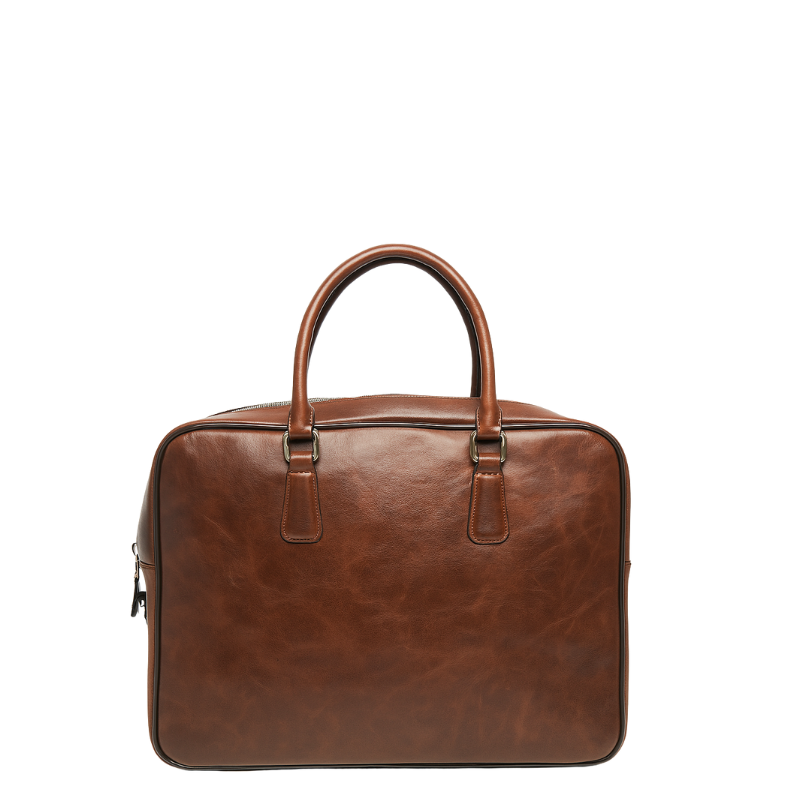 Men's Regent Carryall Brown Accents Briefcase