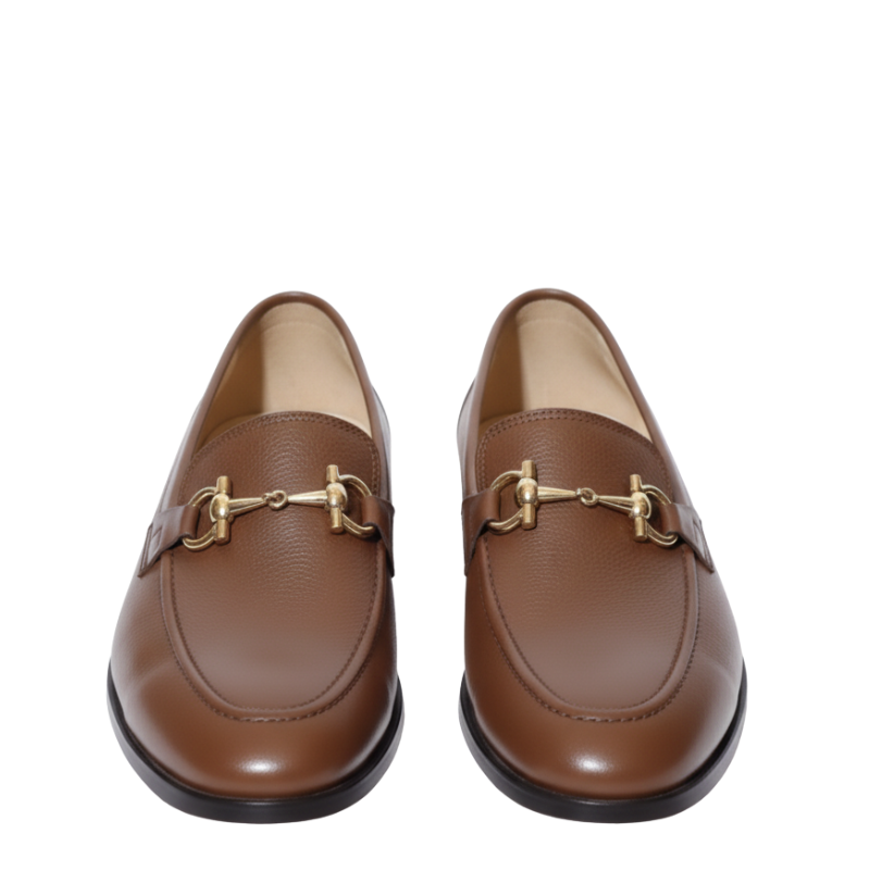 Regal Mocha Horsebit Signature Loafers