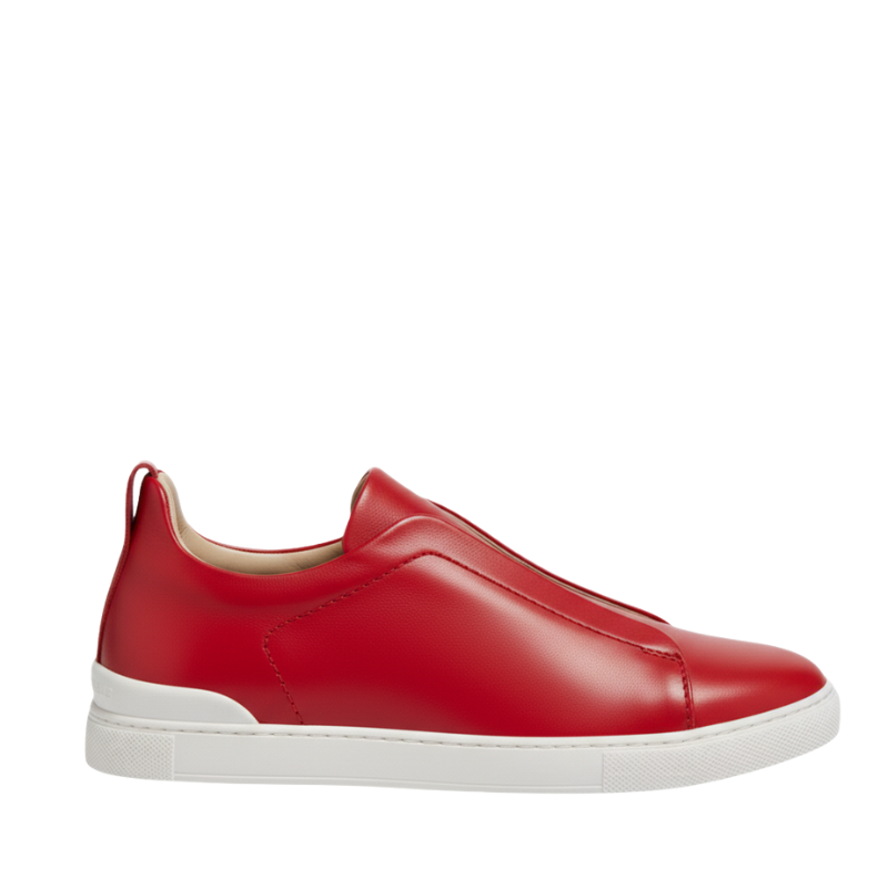 Luxury Edition Triple Stitch Leather Sneaker for Men s