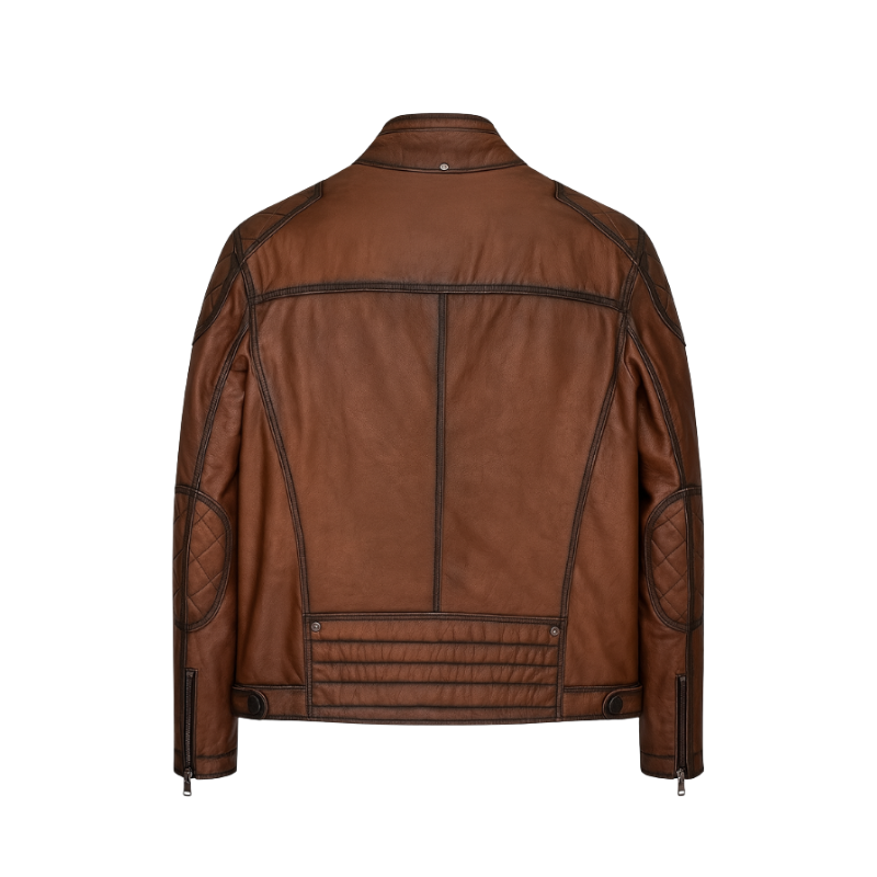 Italian Leather Premium Comfort Fit Men s Leather Jacket