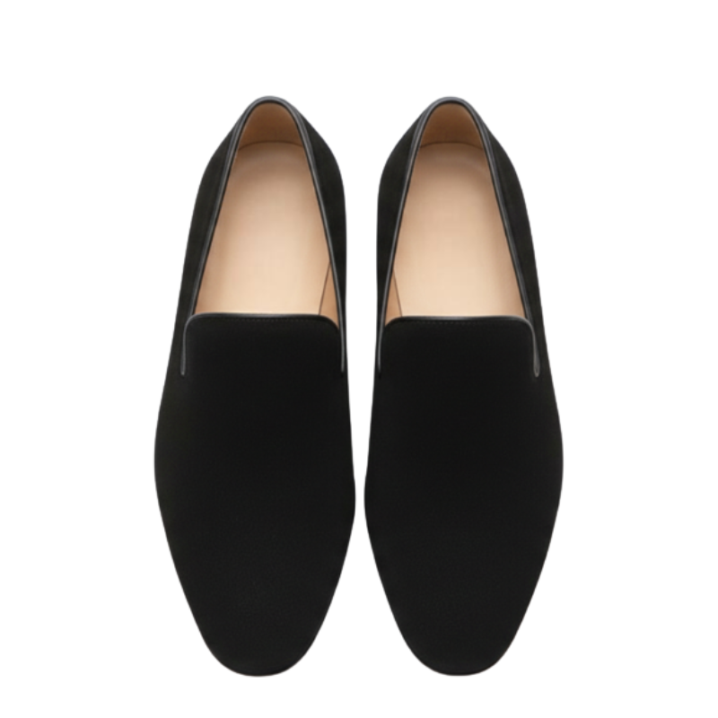 Midnight Royale Velvet Loafers