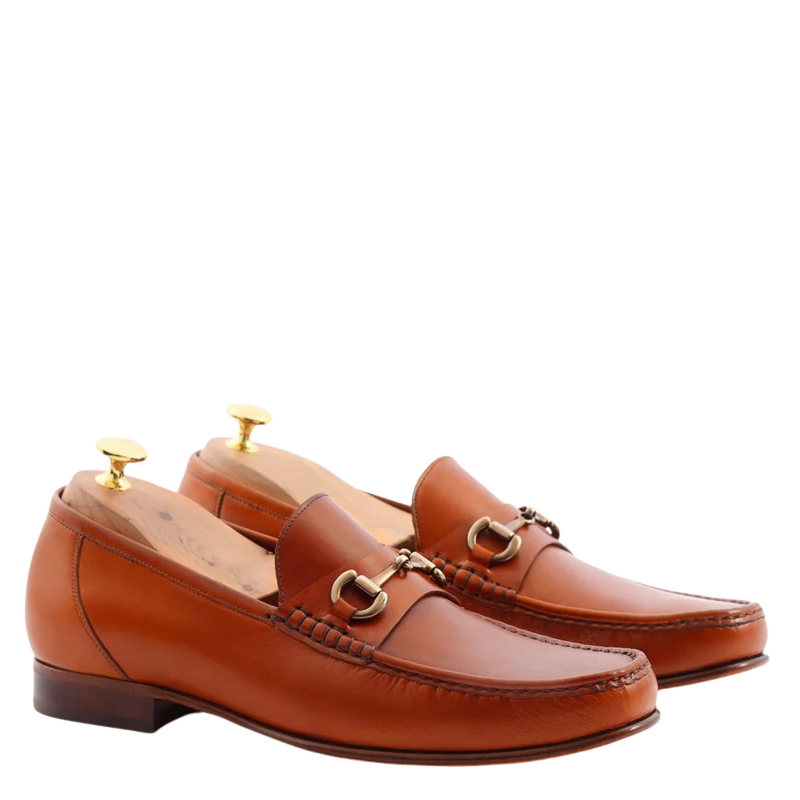 Men s Leather Tan Timeless Elegance Loafer