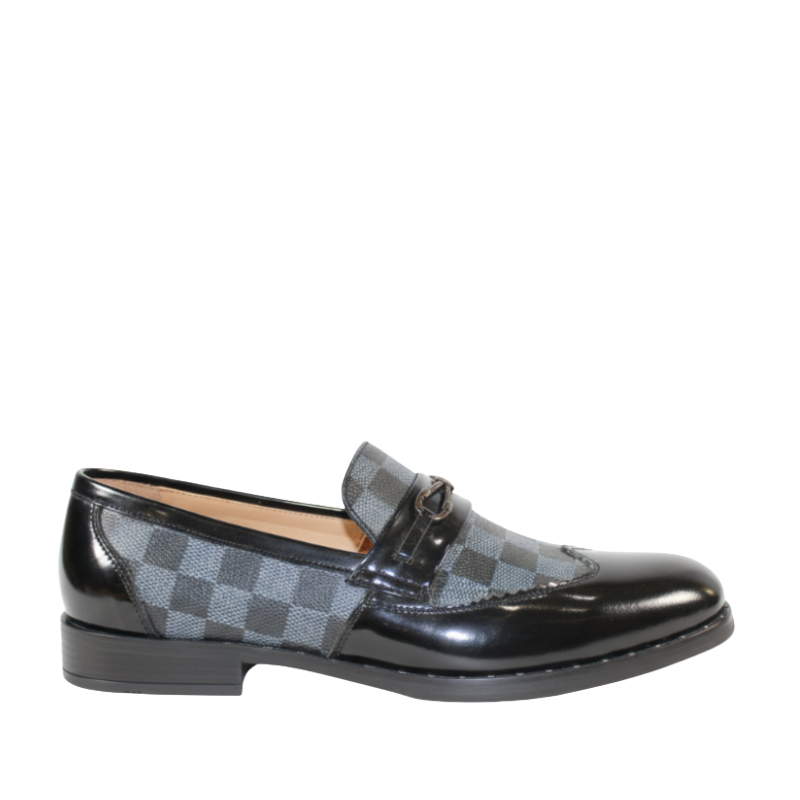 Luxury Dual textured Bit Loafers