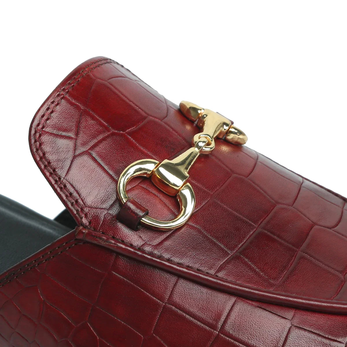 CROCO HORSE-BIT MULES