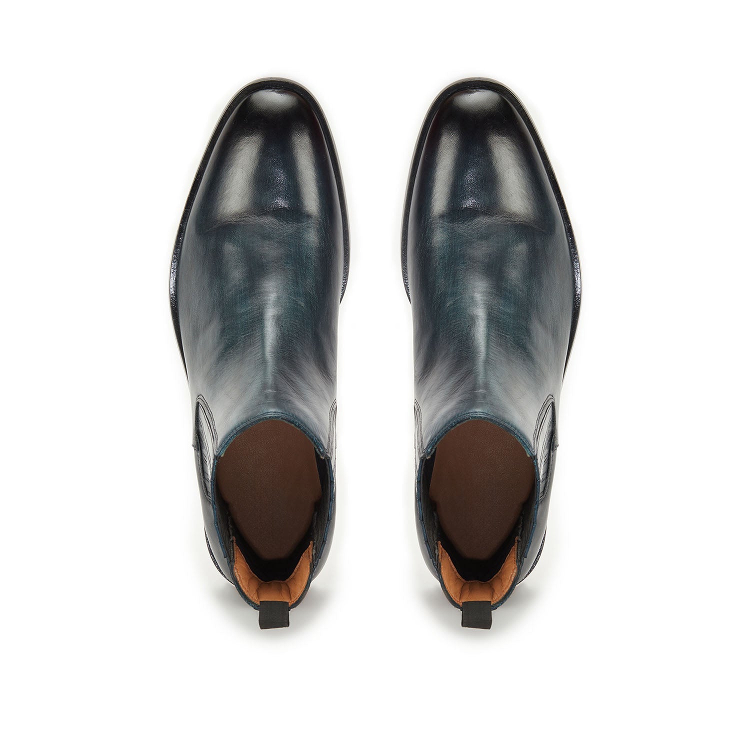 Blue Chelsea Boots