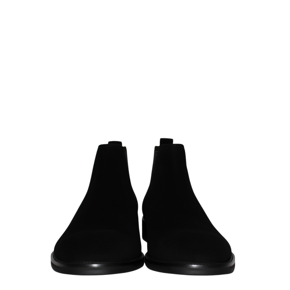 Velour Edge Classic Chelsea Boots