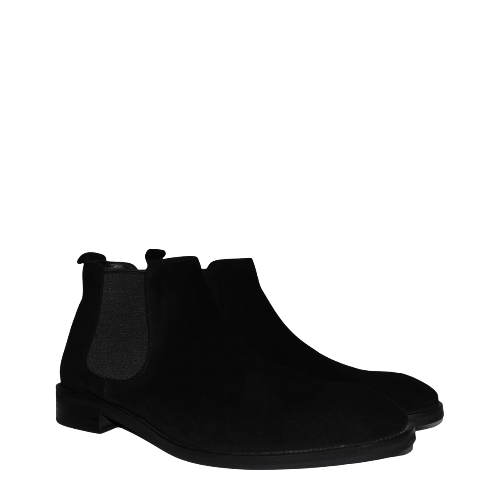 Velour Edge Classic Chelsea Boots