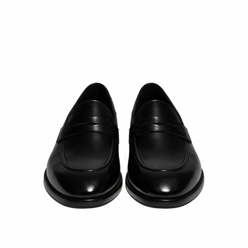 Velour Monarch Luxe Penny Loafers