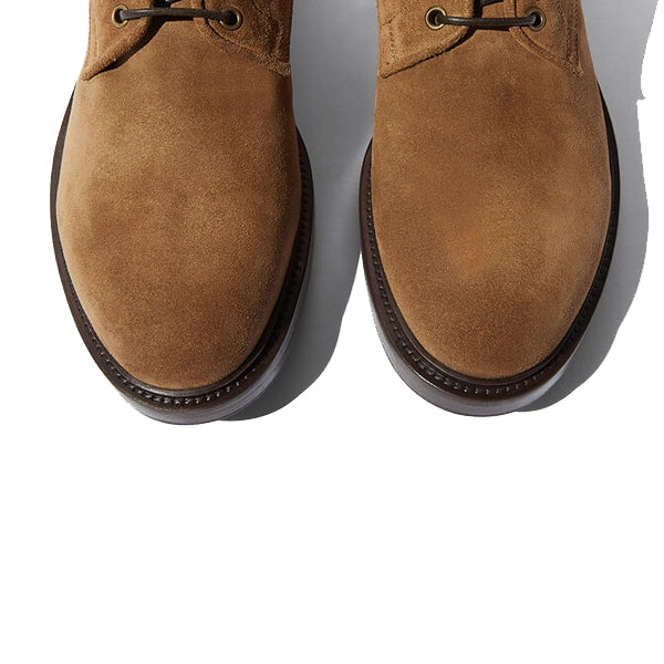 Derby High Ankle Suede Leather Boots