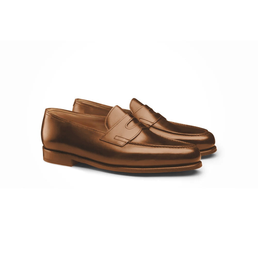 Iconic Brown Calf Penny Loafers