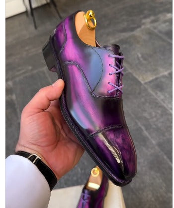 Oxford Waved Desginer Shoes