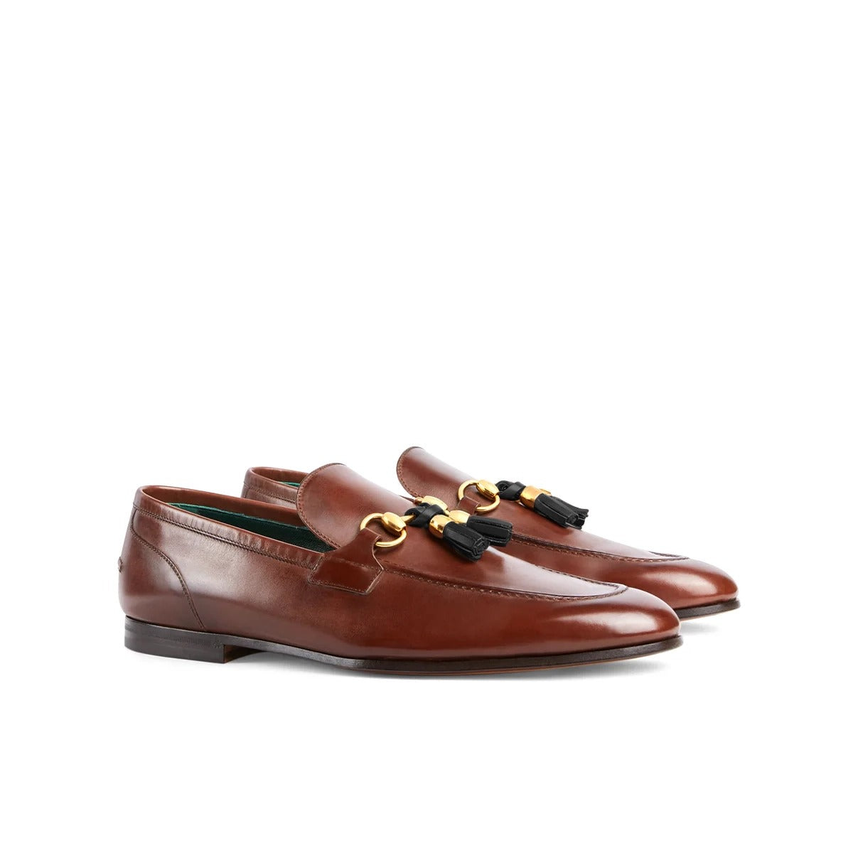 brown houston loafer